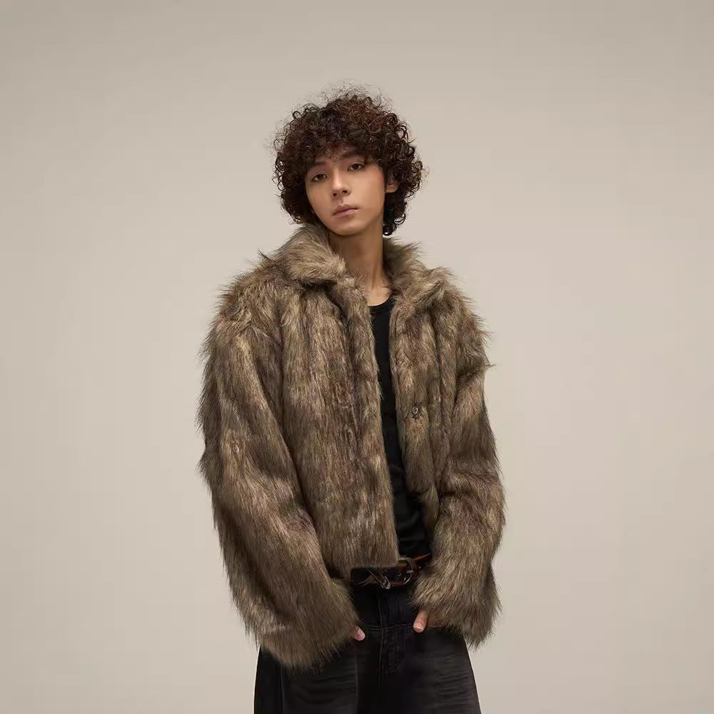 CROPPED FUR JACKET