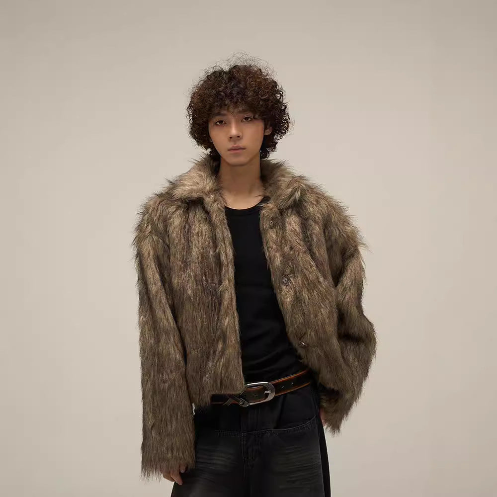 CROPPED FUR JACKET