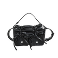 BLACK BOW SHOULDER BAG